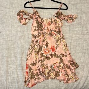 Majorelle silky short dress